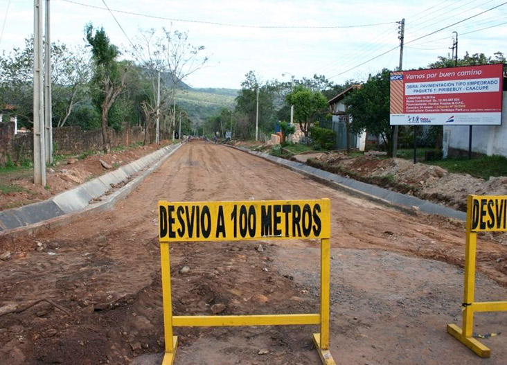 imagen de Ruta Caacupe - Piribebuy - Bieber Constructora