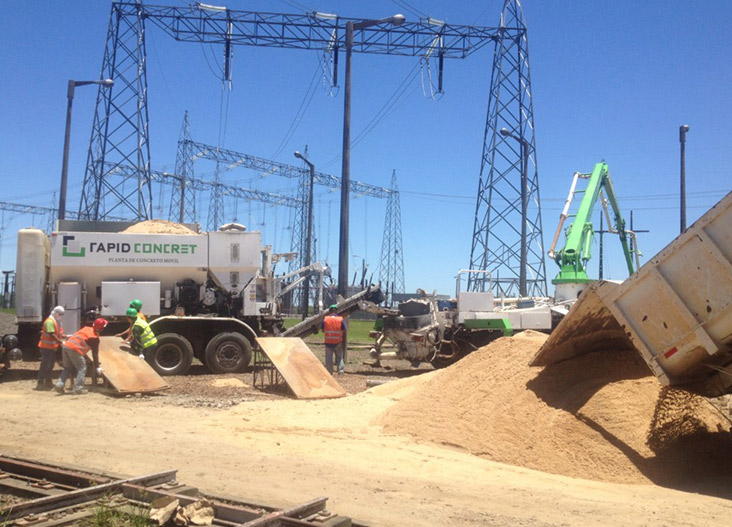 imagen de Sub Estación de ANDE Ayolas - Bieber Constructora