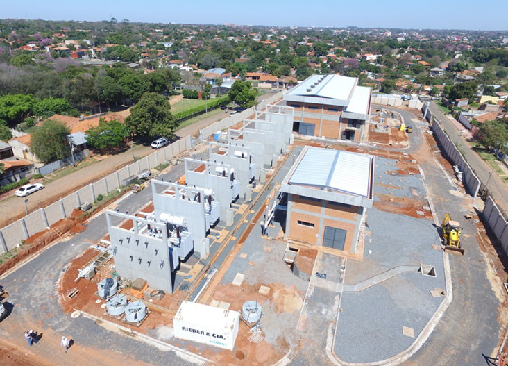 imagen de Sub Estación de ANDE Bo. Molino - Bieber Constructora